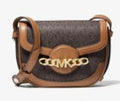 Michael Kors Cross-body Satchel Bag Brn Acorn Mini
