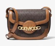 Michael Kors Cross-body Satchel Bag Brn Acorn Mini