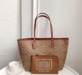 Coach Reversible City Tote Brown
