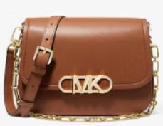 Michael Kors Cross-body Satchel Bag Brn Acorn L