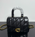 Coach Tabby Top Handle Bag Black