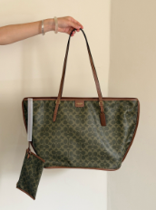 Coach Taxi Tote Bag Brown