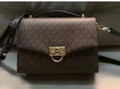 Michael Kors Cross-body Satchel Bag Brn Black