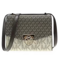Michael Kors Cross-body Satchel Bag Brn Plgold