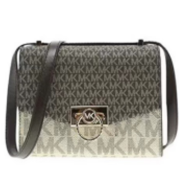 Michael Kors Cross-body Satchel Bag Brn Plgold