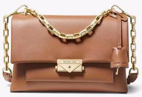Michael Kors Cross-body Tote Satchel Bag Black Brown